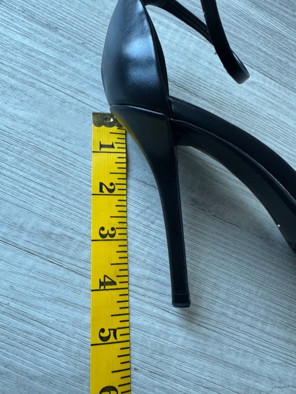 ZARA Black Slingback Ankle Strap Heels Pointed Toe Stiletto NWOT EU 41 / US 10 - Picture 10 of 11